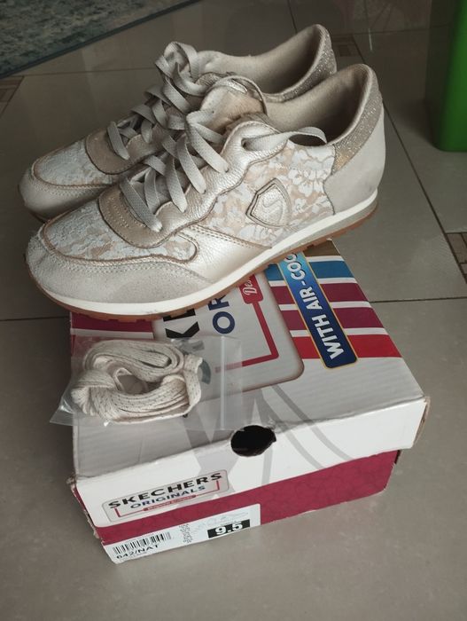Skechers originals air cooled memory foam  26,5 см  39,5р usa 9,5