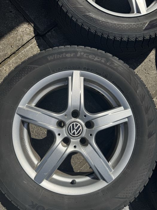 Диски R16 5*112 VW резина шина зима  215/60 R16 99T XL Hankook Winter
