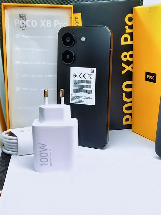 Poco X8 Pro  12GB/ 512 GB 5G com Carregador + 3 anos de garantia
