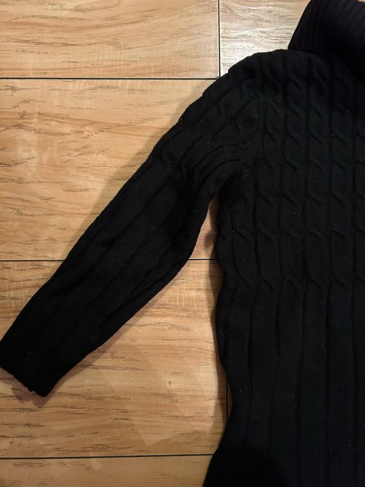 Wełniana długa sukienka ciepła