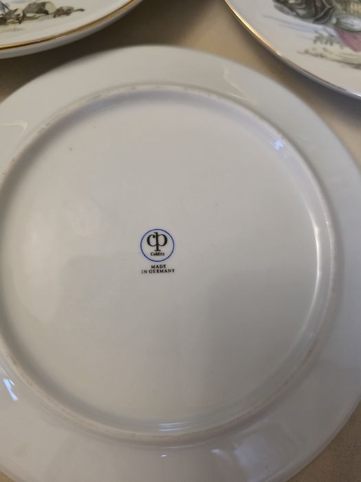 Talerze z motywem ryby