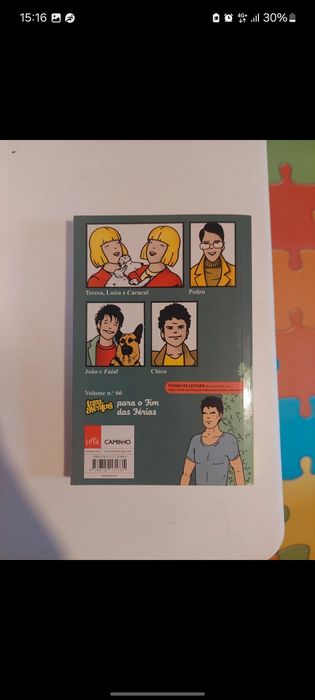 Livro: uma aventura na quinta dos enigmas