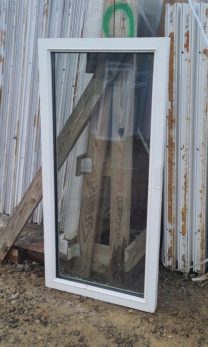 OKNA KacprzaK Witryna 60x124 FIX Używany PCV Lider Okna OLX