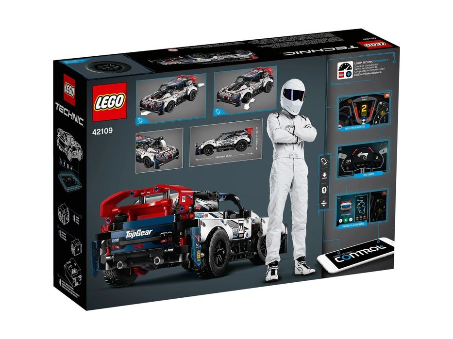 Nowe Klocki LEGO 42109 Technic Auto Wyścigowe Top Gear Sterowane ŁÓDŹ