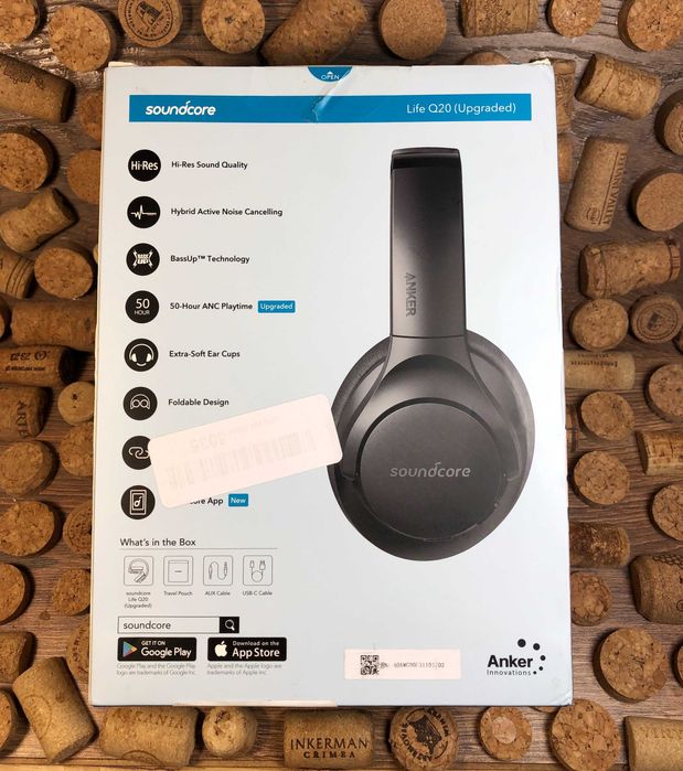 Bluetooth навушники Anker Soundcore Q20