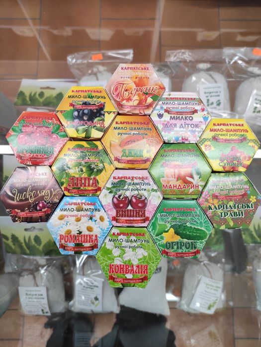 Мило ручна робота, бальзам, шампунь