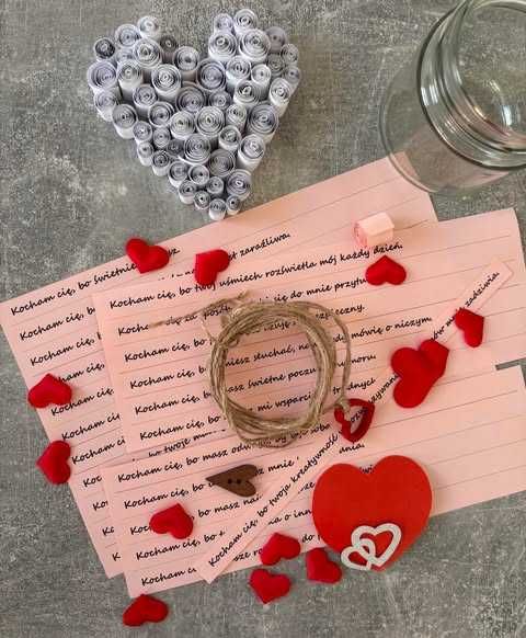 100 Powodów dla których cię kocham Prezent Gotowe pomysły Walentynki