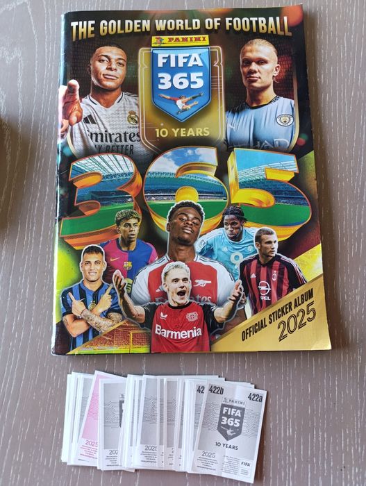 Cromos da coleção FIFA 365