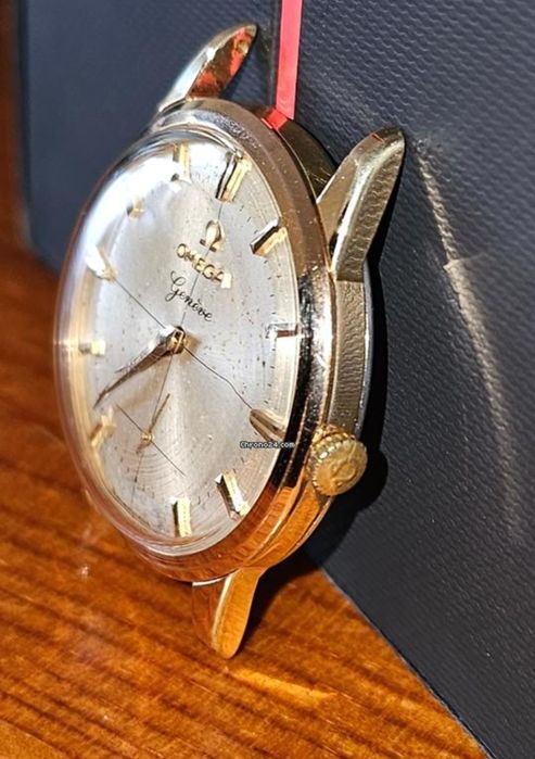 Omega Genève Plaqué Or G20 Microns 18k  35 x 42 mm