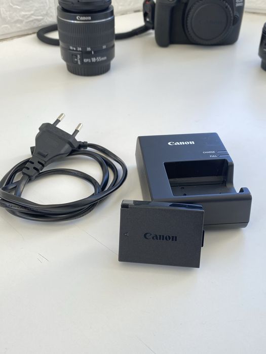 Canon 2000d com 2 lentes