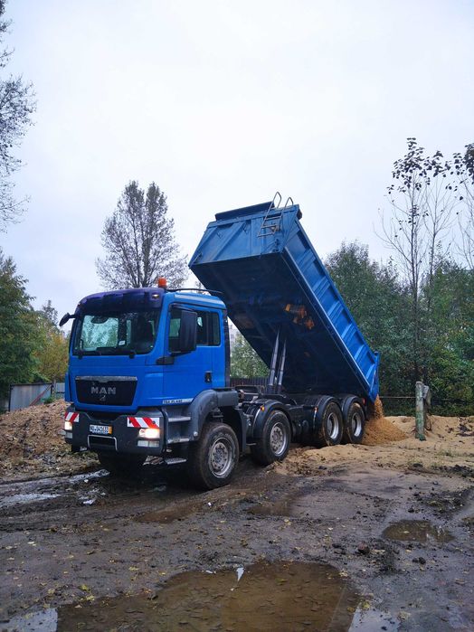 transport wywrotka wywóz gruzu ziemi 20 ton usługi transportowe