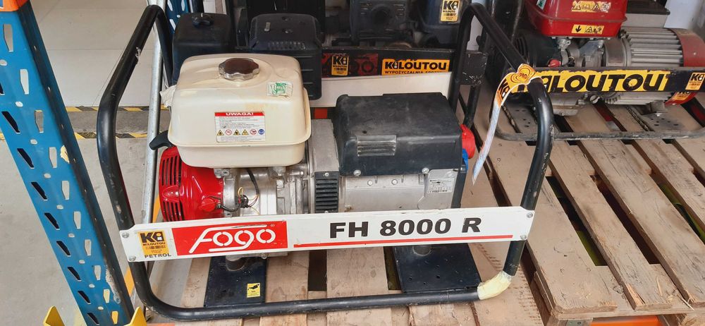 Agregat prądotwórczy 4 KVA 230V i większe