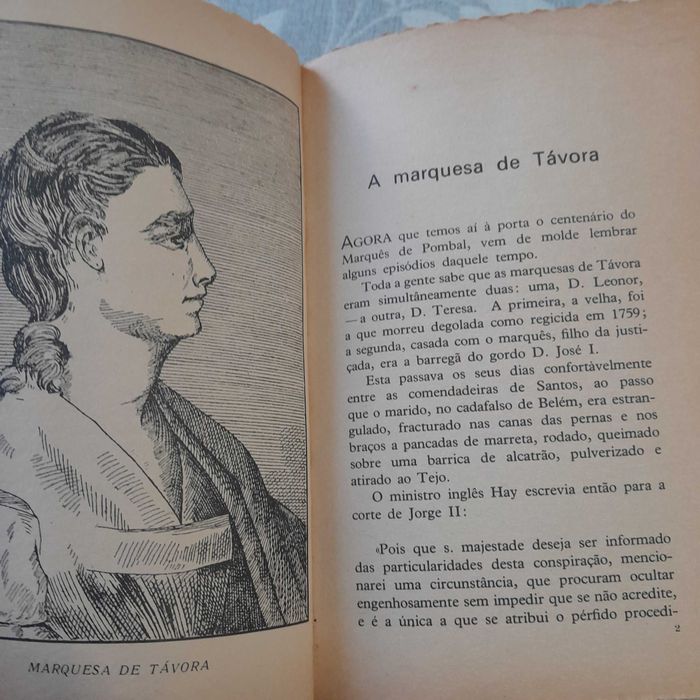 Perfil do Marquês de Pombal
