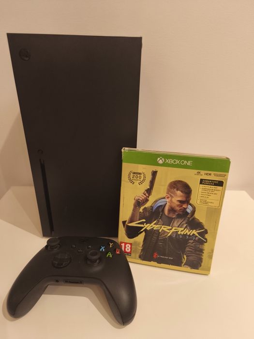 Xbox series X 1 TB + pad + Cyber Punk