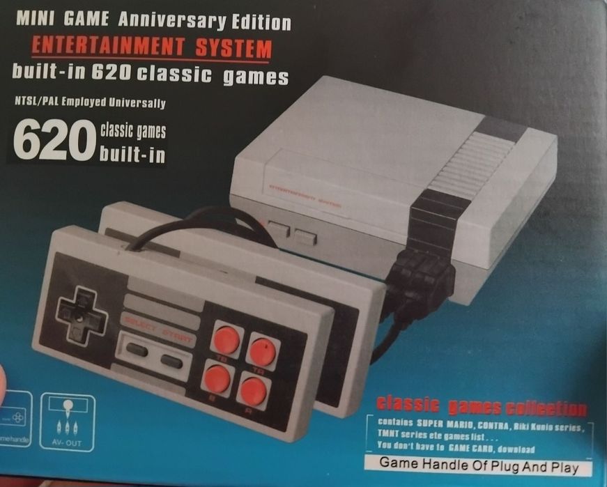 Приставка денди 8bit 620 игр новая