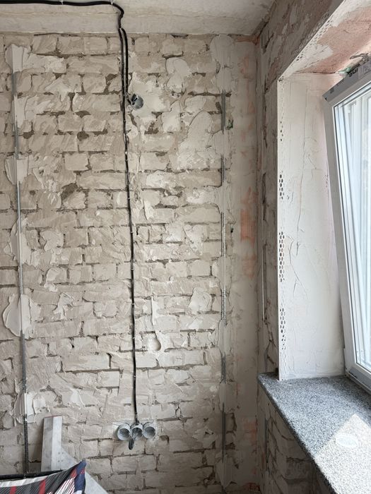 Штукатурка стін стяжка підлоги