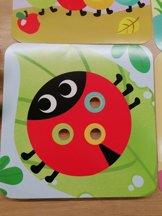 Перша дерев'яна мозаїка для 1+ Tooky Toy в ідеалі