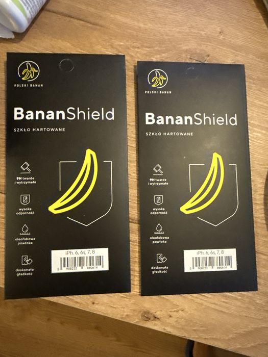 Szkło hartowane do iphone 6, 6s, 7, 8 Banana Shield