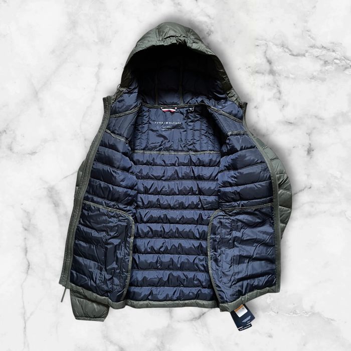 -45% S 44 46 Tommy Hilfiger мікропух микропух куртка ветровка вітровка