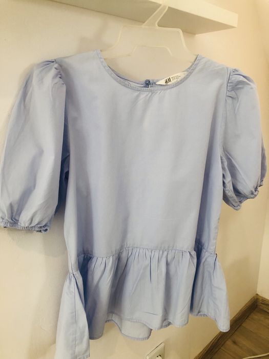 Bluzka z baskinką H&M - S/M