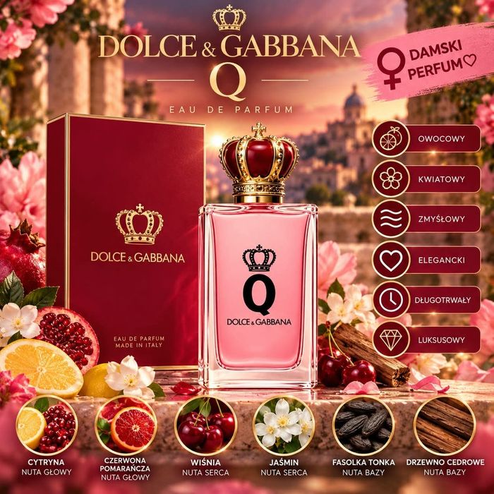 Dolce & Gabbana Q by Dolce & Gabbana – Woda Perfumowana 100 ml (EDP)
