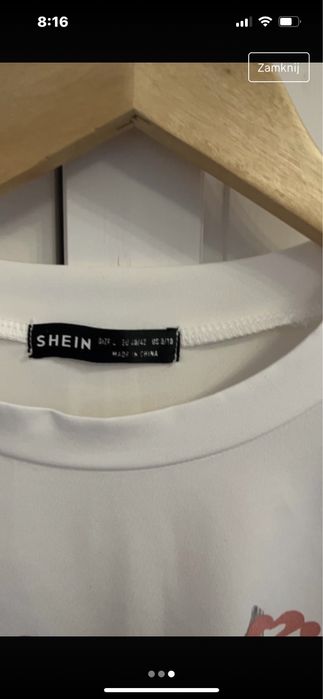 bluzka shein rozmiar L