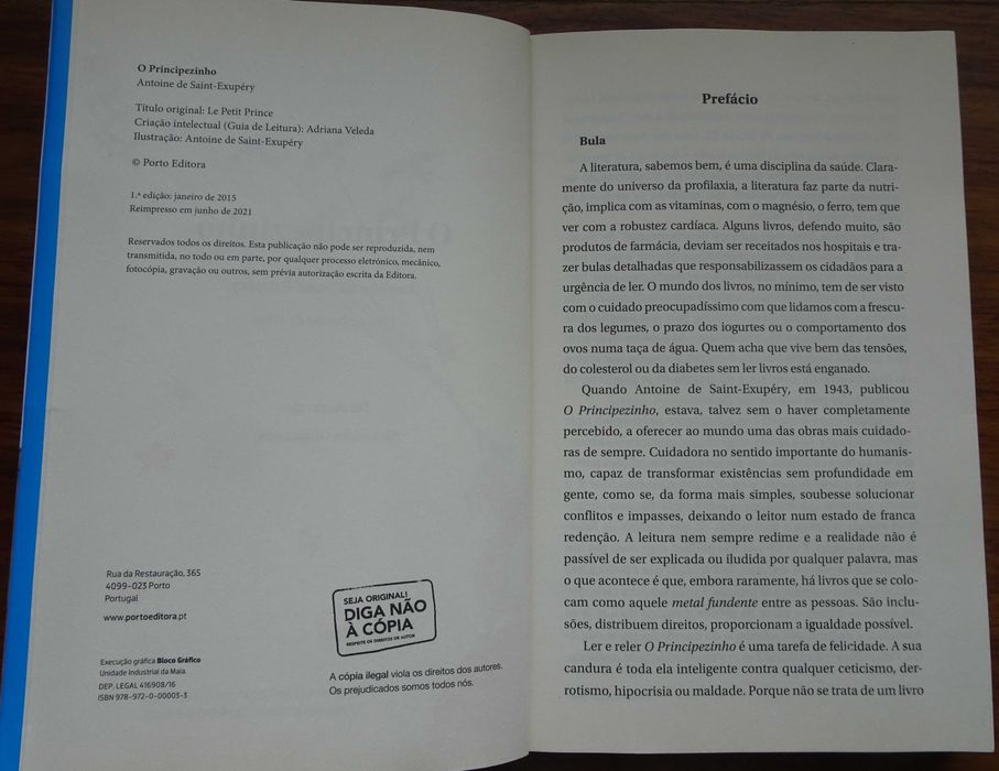 O Principezinho de Antoine de Saint-Exupéry