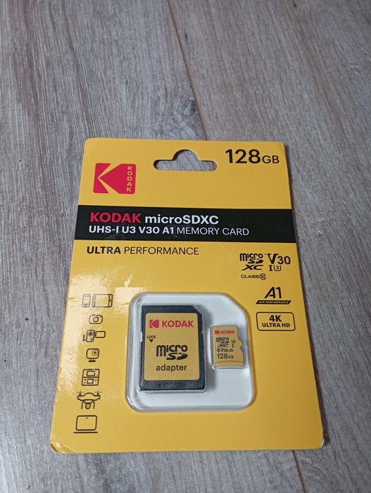 Карта памяти Kodak microSDXC объемом 128 ГБ