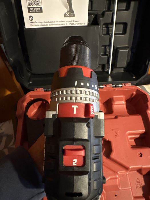 Aparafusadora Performance com Martelo - Parkside