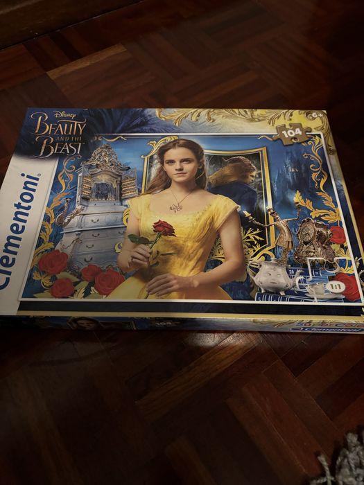 Puzzle bela e o monstro