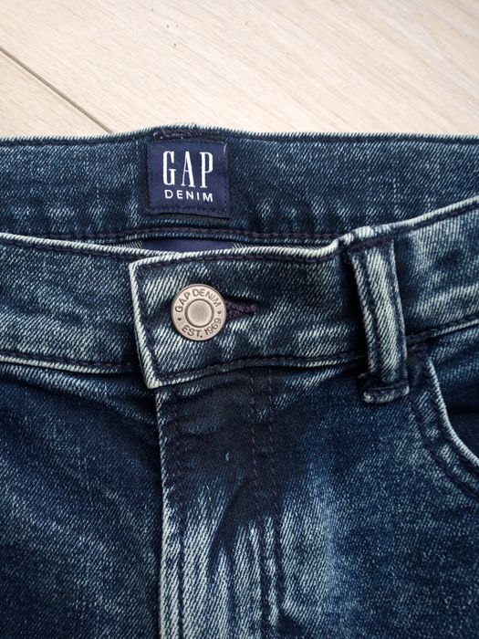 Jeansy gap stretch slim 12