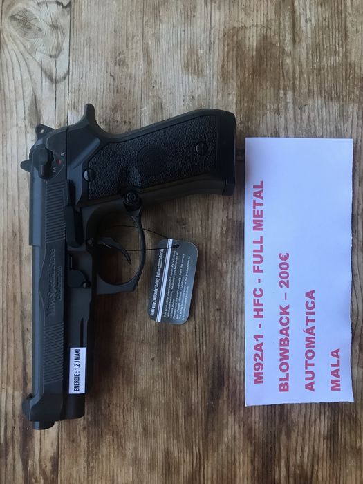 Airsoft Greengas SAMURAI EDGE Biohazard WE FULL METAL BLOWBACK, nova