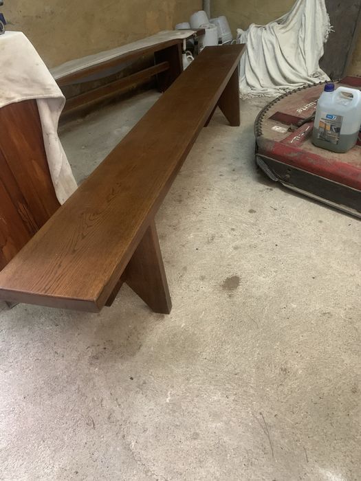 2 bancos corridos 2.5mts