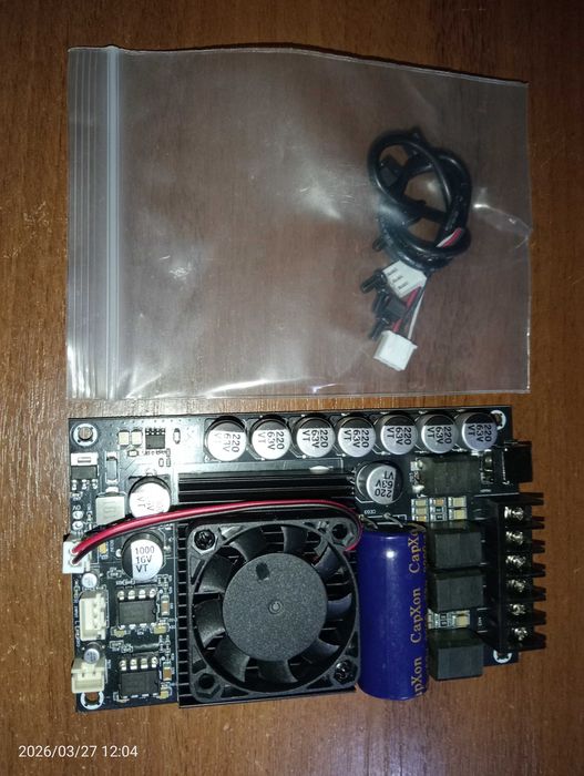 TPA3255 Пiдсилювач  стерео 315WX2,  Hi-Fi  класу D