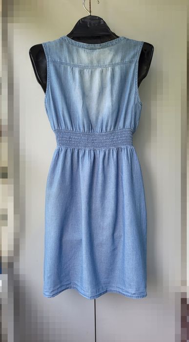 Джинсовое/ Коттоновое платье - сарафан H&M India для беременных