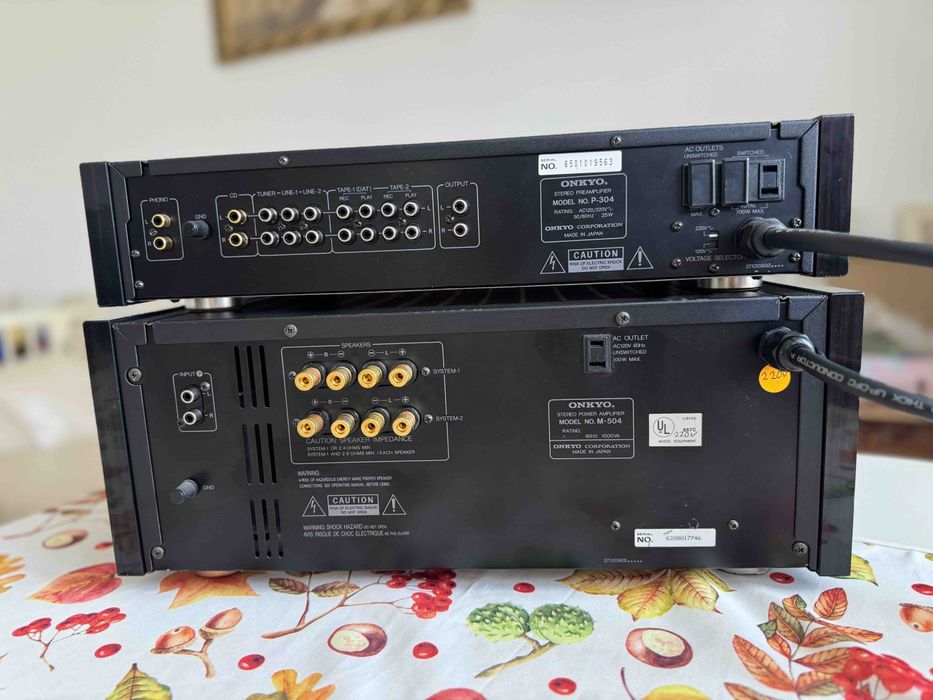 Onkyo Integra M-504 / P-304 JAPAN