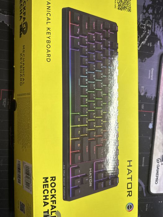 Клавіатура hator rockfall mecha tkl 2