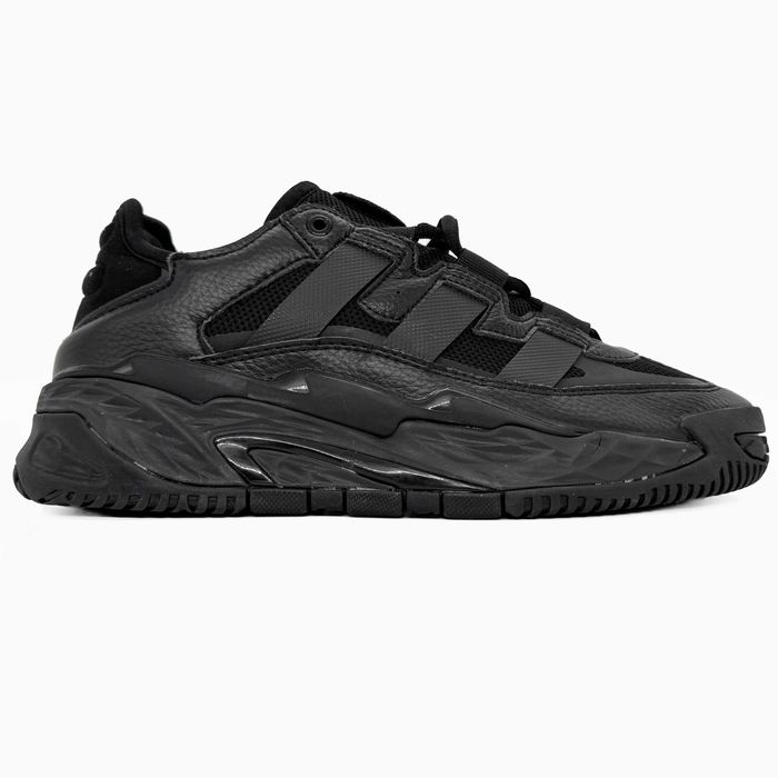 Мужские кроссовки Adidas Niteball "Black" Размеры 40-45