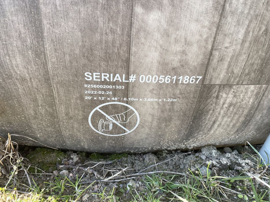 Basen ogrodowy duzy z osprzetem