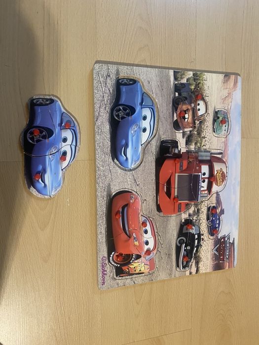 Puzzle em madeira Faisca Mcqueen