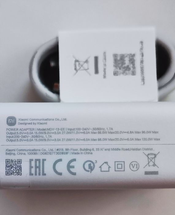 ‼️Нове зарядне Xiaomi 120W ОРИГІНАЛ з комплекту‼️