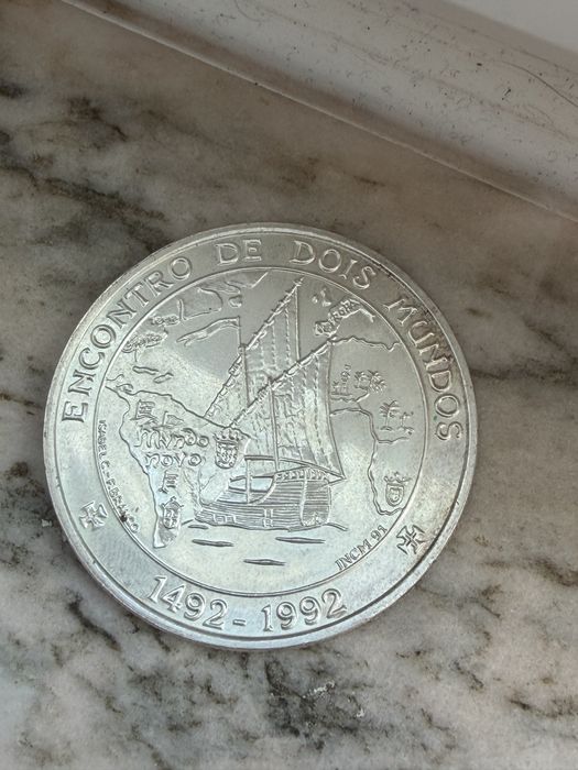 Moeda 1000 escudos Prata