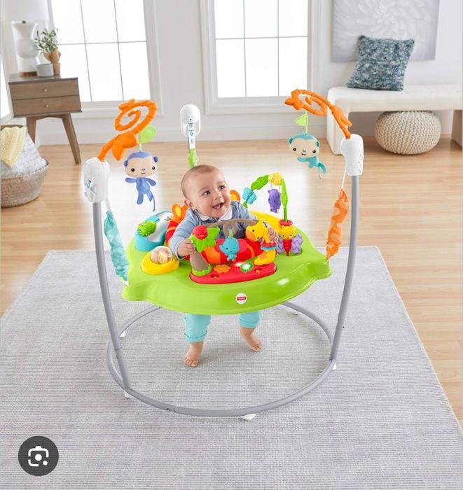 Mini trampolina dla dzieci fischer-price