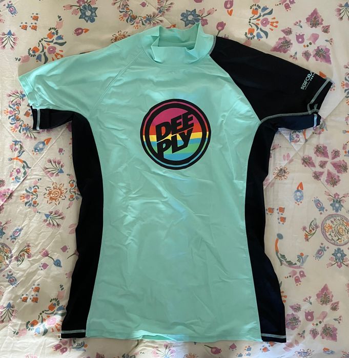 Camisola surf proteção uv