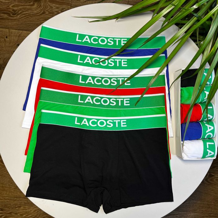 5 шт -500 грн Труси чоловічі Лакоста/ Трусы мужские Lacoste