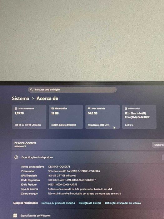 Gaming Lenovo Legion T5 –i5 12400F/RTX 3060 12GB/16GB DDR5 /1.5TB SSD