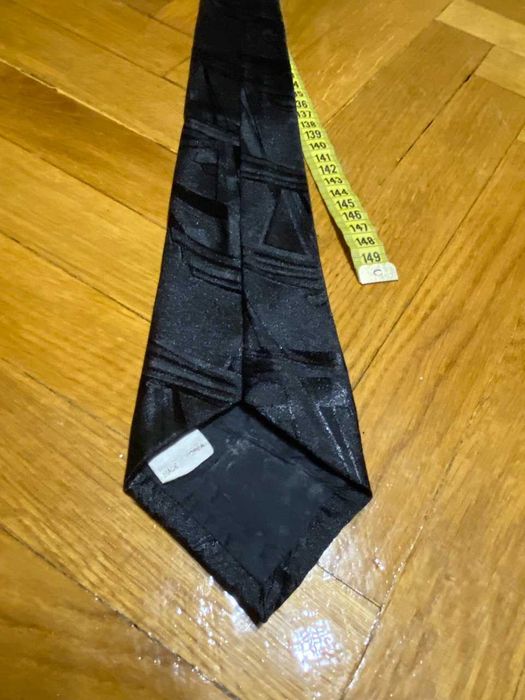 Галстук черный корея artificial silk