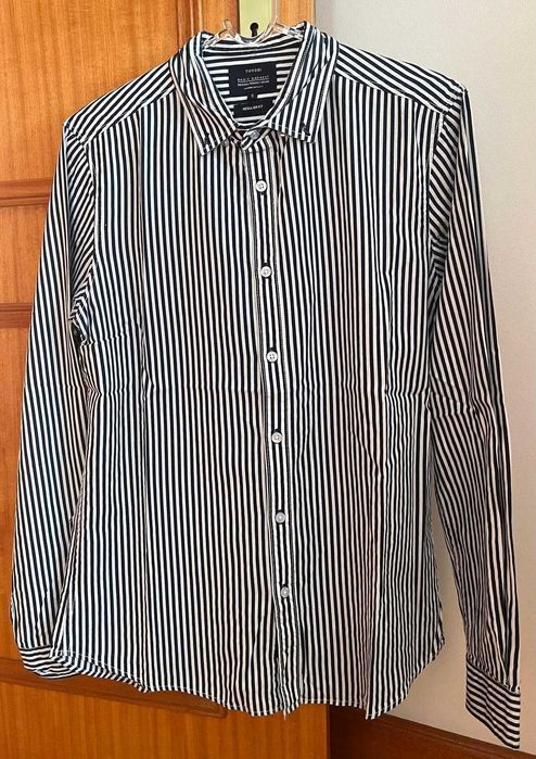 Camisa às riscas para homem da Tiffosi