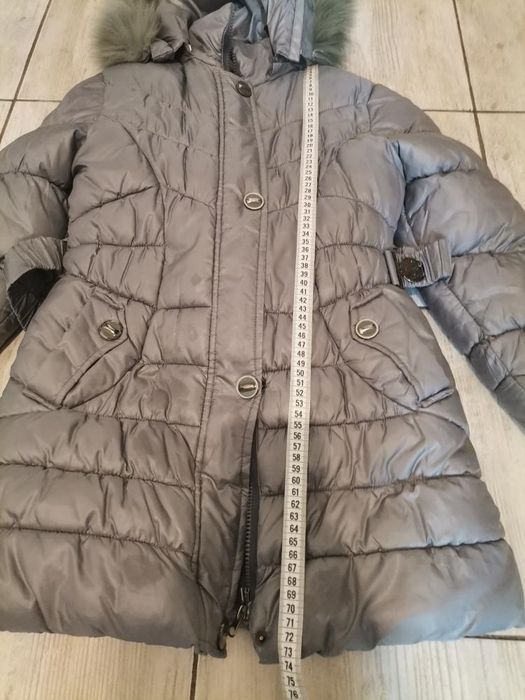 Куртка пуховик зима 146 см рост