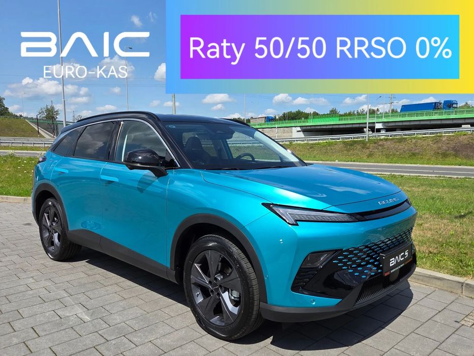 BAIC 5 Baic Beijing 5 Luxury COMFORT 2025 turkusowy